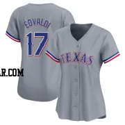 Nathan Eovaldi Women's Texas Rangers Gray Limited Away Jersey