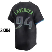 Nathan Lavender Men's Tampa Bay Rays Charcoal Limited 2024 City Connect Jersey