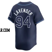 Nathan Lavender Men's Tampa Bay Rays Navy Limited Away Jersey