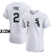 Nellie Fox Men's Chicago White Sox White Elite Home Jersey