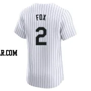 Nellie Fox Men's Chicago White Sox White Elite Home Jersey