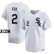 Nellie Fox Men's Chicago White Sox White Limited Home Jersey