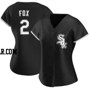 Nellie Fox Women's Chicago White Sox Black Authentic Alternate Jersey