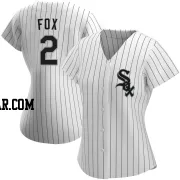 Nellie Fox Women's Chicago White Sox White Replica Home Jersey