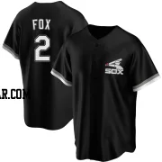 Nellie Fox Youth Chicago White Sox Black Replica Spring Training Jersey