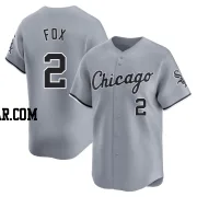 Nellie Fox Youth Chicago White Sox Gray Limited Road Jersey