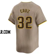 Nelson Cruz Men's San Diego Padres Limited Tan Alternate Jersey