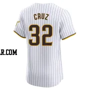 Nelson Cruz Men's San Diego Padres White Elite Home Jersey