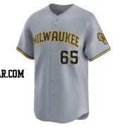 Nestor Cortes Men's Milwaukee Brewers Gray Limited Away Jersey