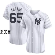 Nestor Cortes Men's New York Yankees White Elite Home Jersey