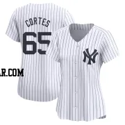 Nestor Cortes Women's New York Yankees White Limited Yankee Home Jersey