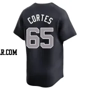 Nestor Cortes Youth New York Yankees Navy Limited Alternate Jersey