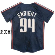 Nic Enright Toddler Cleveland Guardians Navy Limited Preschool & 2024 City Connect Jersey