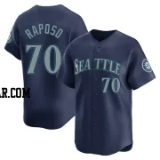 Nicholas Raposo Men's Seattle Mariners Navy Limited Road Jersey