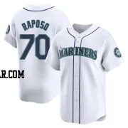 Nicholas Raposo Men's Seattle Mariners White Limited Home Jersey