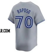 Nicholas Raposo Men's Toronto Blue Jays Gray Limited Away Jersey