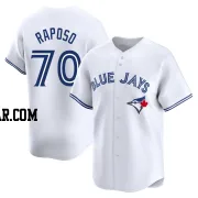 Nicholas Raposo Men's Toronto Blue Jays White Limited Home Jersey