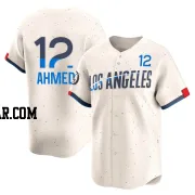 Nick Ahmed Youth Los Angeles Dodgers Cream Limited 2024 City Connect Jersey