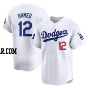 Nick Ahmed Youth Los Angeles Dodgers White Limited 2024 World Tour Seoul Series Home Jersey