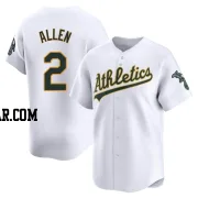 Nick Allen Men's Oakland Athletics White Limited Home Jersey