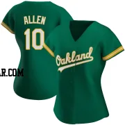 Nick Allen Women's Oakland Athletics Green Replica Kelly Alternate Jersey