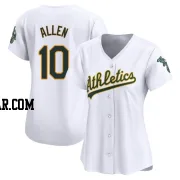 Nick Allen Women's Oakland Athletics White Limited Home Jersey