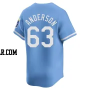 Nick Anderson Men's Kansas City Royals Light Blue Limited Alternate Jersey