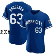 Nick Anderson Men's Kansas City Royals Royal Authentic 2022 Alternate Jersey