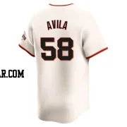 Nick Avila Men's San Francisco Giants Cream Elite Home Jersey