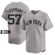 Nick Burdi Men's New York Yankees Gray Limited Away Jersey