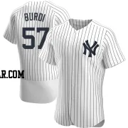 Nick Burdi Men's New York Yankees White Authentic Home Jersey