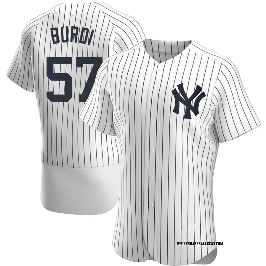 Nick Burdi Men's New York Yankees White Authentic Home Jersey