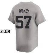 Nick Burdi Youth New York Yankees Gray Limited Away Jersey