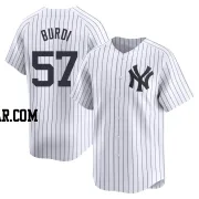 Nick Burdi Youth New York Yankees White Limited Yankee Home Jersey