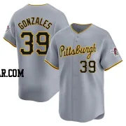 Nick Gonzales Youth Pittsburgh Pirates Gray Limited Away Jersey