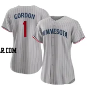 Nick Gordon Women's Minnesota Twins Gray Authentic Road Jersey