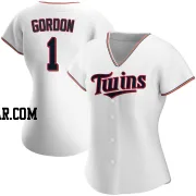 Nick Gordon Women's Minnesota Twins White Authentic Home Jersey