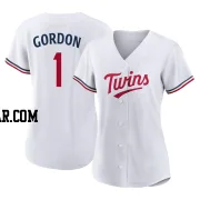 Nick Gordon Women's Minnesota Twins White Authentic Home Jersey