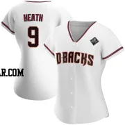 Nick Heath Women's Arizona Diamondbacks White Authentic Home 2023 World Series Jersey