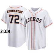 Nick Hernandez Youth Houston Astros White Replica 2022 World Series Home Jersey