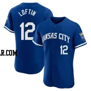 Nick Loftin Men's Kansas City Royals Royal Authentic 2022 Alternate Jersey