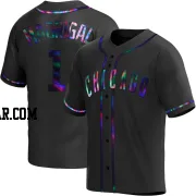 Nick Madrigal Men's Chicago Cubs Black Holographic Replica Alternate Jersey