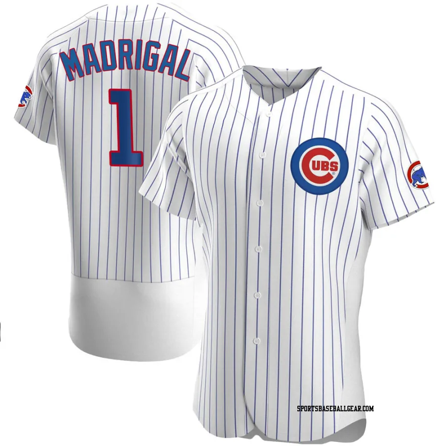 Nick Madrigal Men's Chicago Cubs White Authentic Home Jersey