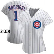 Nick Madrigal Women's Chicago Cubs White Authentic Home Jersey