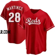 Nick Martinez Men's Cincinnati Reds Red Replica Alternate Jersey