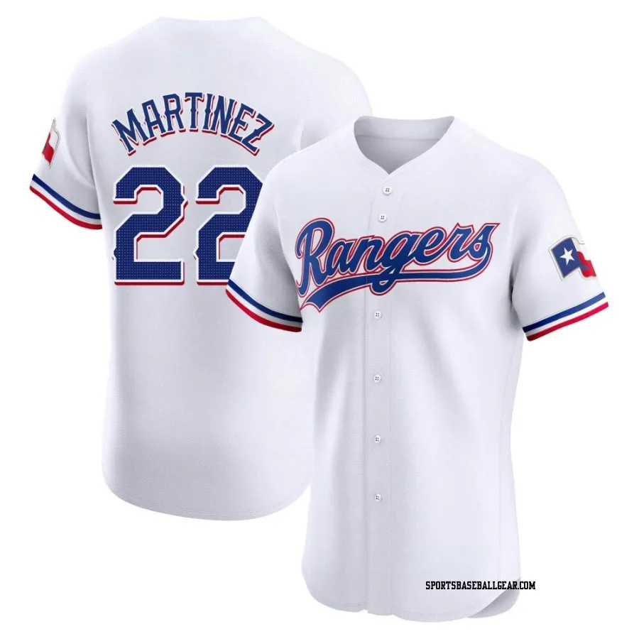 Nick Martinez Men's Texas Rangers White Elite Home Jersey