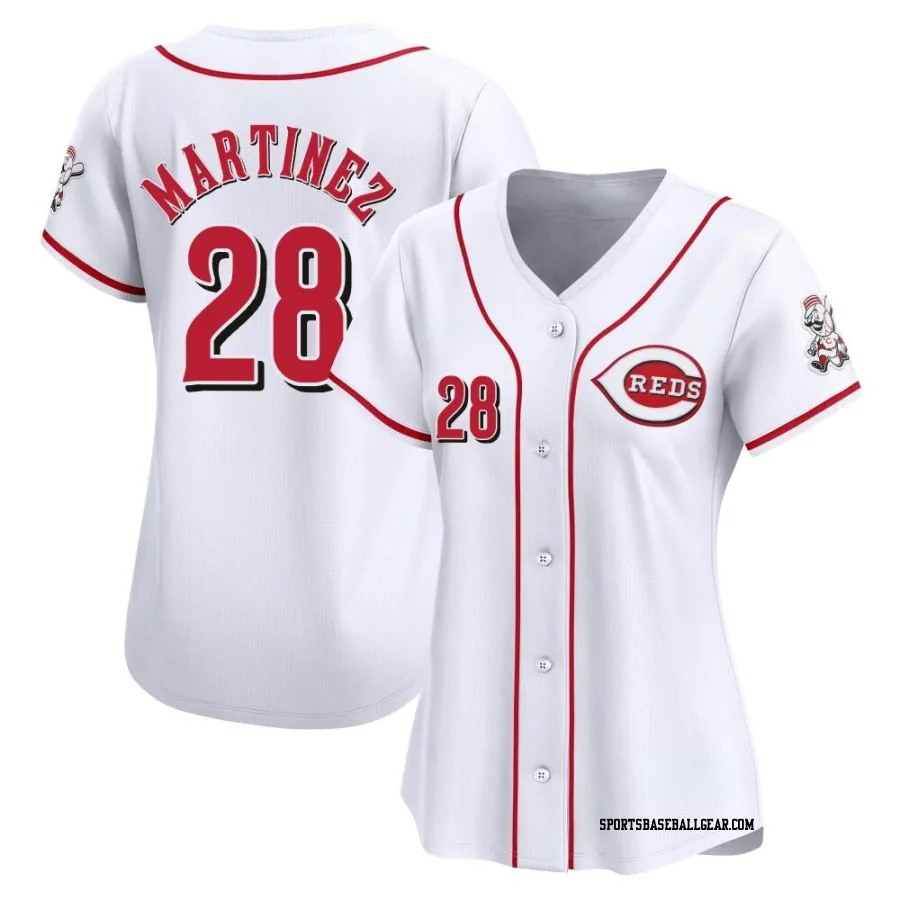 Nick Martinez Women's Cincinnati Reds White Limited Home Jersey