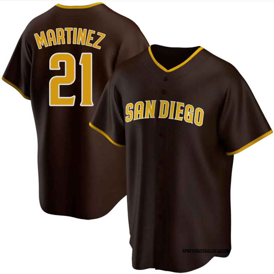 Nick Martinez Youth San Diego Padres Brown Replica Road Jersey