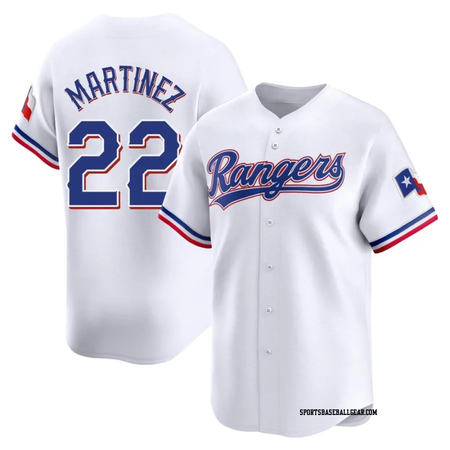 Nick Martinez Youth Texas Rangers White Limited Home Jersey