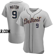 Nick Maton Men's Detroit Tigers Gray Authentic Road Jersey